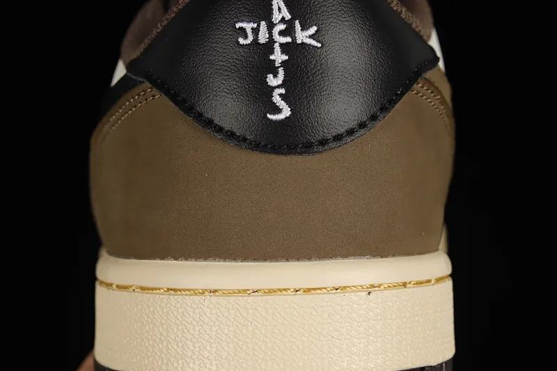 All categories Air Jordan Jordan series basketball shoes Air Jordan 1 Low Travis Scott x Air Jordan 1 Low "Dark Mocha" AJ1 Joe 1 Little Mocha CQ4277-105